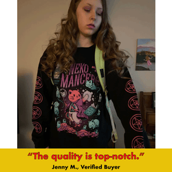 Nekomancer' Sweatshirt (ONLINE ORDER ONLY)