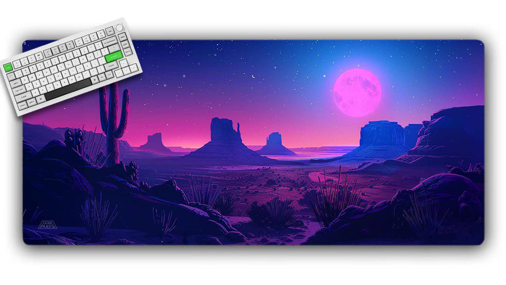Neon Rainbow TCG Playmat or XL Desktop (ONLINE ORDER ONLY)