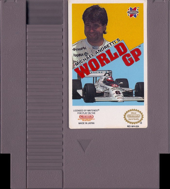 Loose NES Cart - Michael Andretti's World GP (Online Order Only)