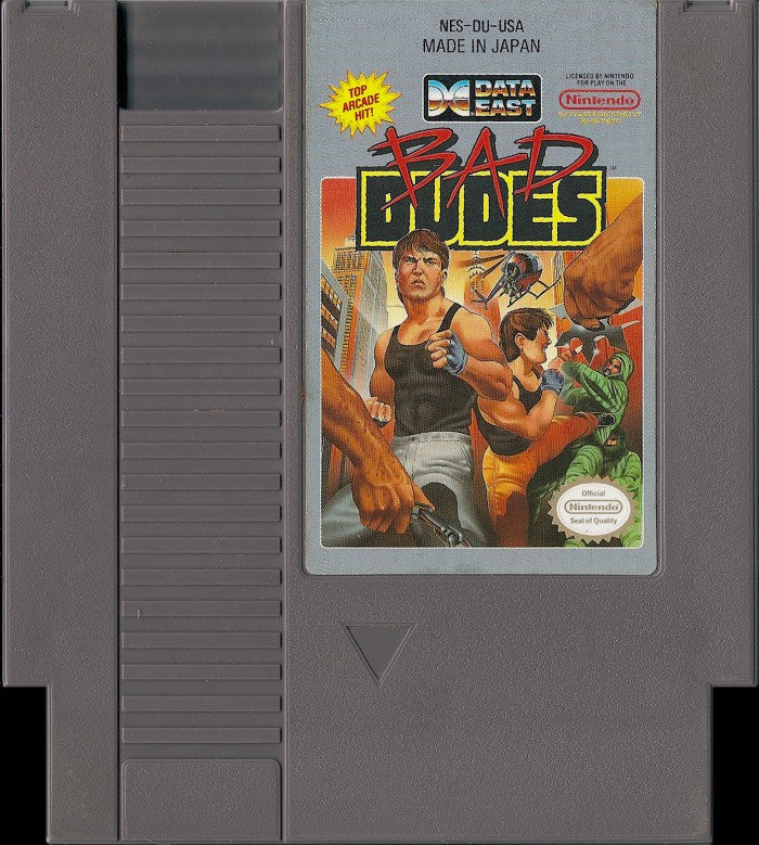 Loose NES Cart - Bad Dudes (Online Order Only)