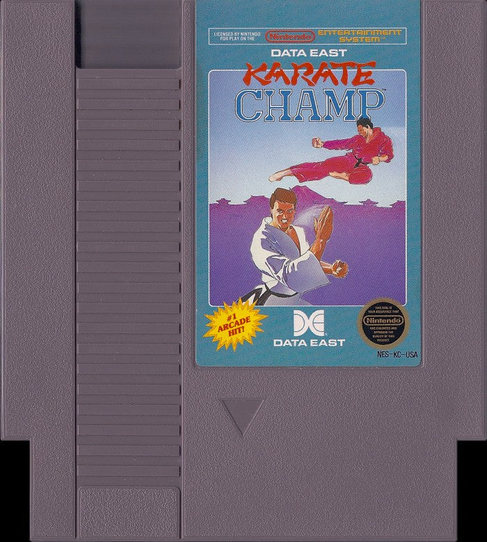 Loose NES Cart - Karate Champ (Online Order Only)