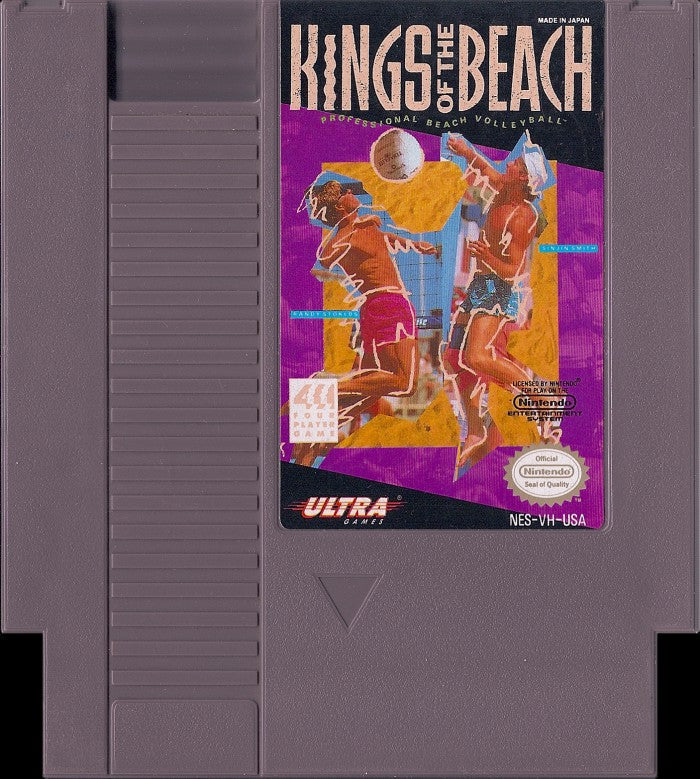 Loose NES Cart - Kings of the Beach (Online Order Only)