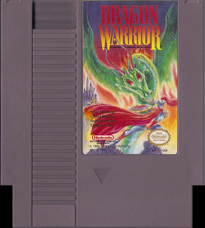 Loose NES Cart - Dragon Warrior (Online Order Only)