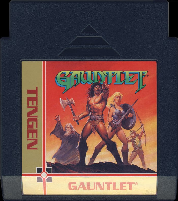 Loose NES Cart - Gauntlet (Black Cart) (Online Order Only)