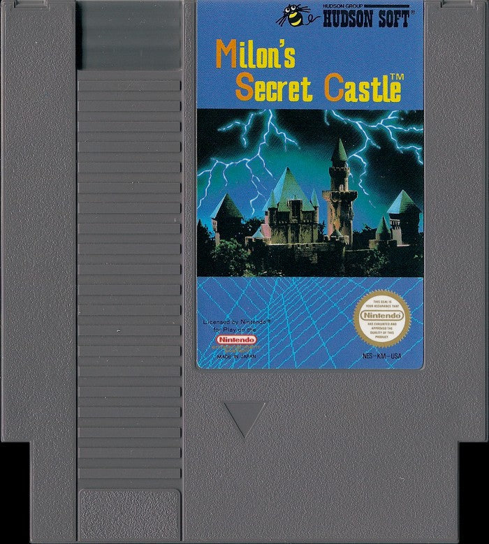 Loose NES Cart - Milon's Secret Castle (Online Order Only)