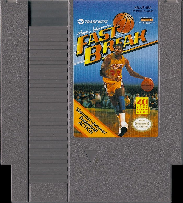 Loose NES Cart - Magic Johnson's Fast Break (Online Order Only)
