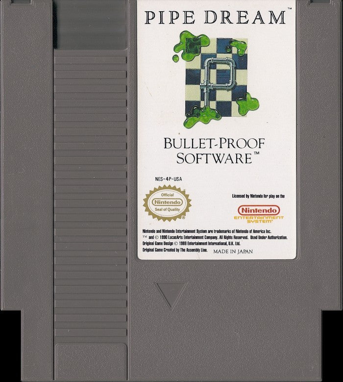 Loose NES Cart - Pipe Dream (Online Order Only)