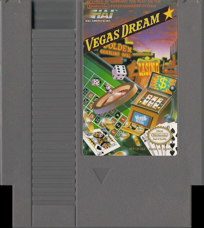Loose NES Cart - Vegas Dream (Online Order Only)