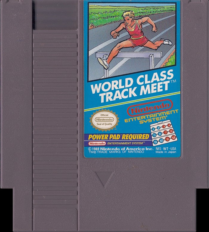 Loose NES Cart - World Class Track Meet (Online Order Only)
