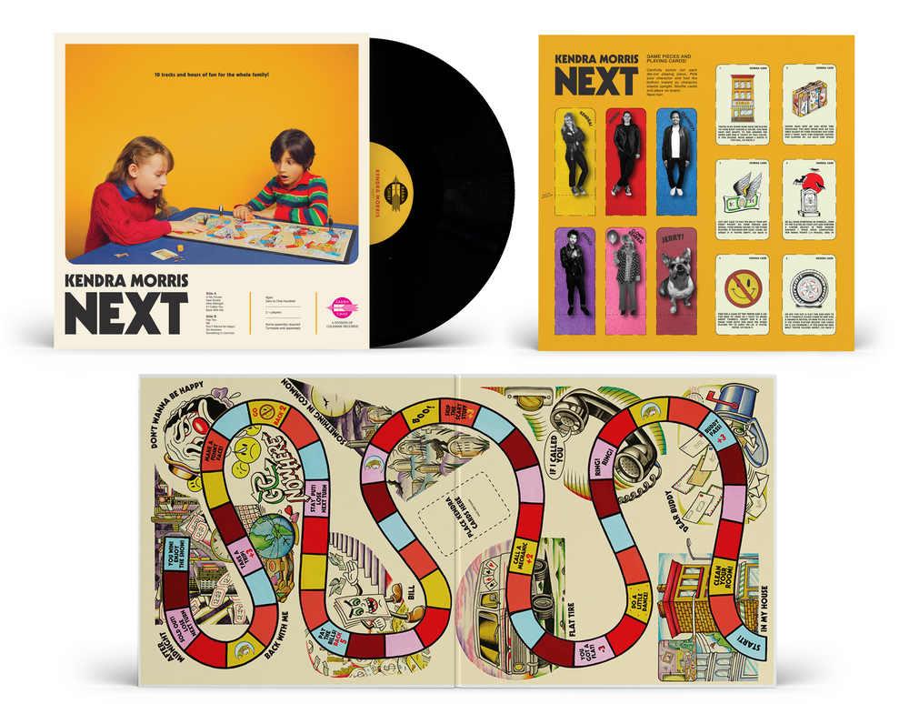 Next (Blue and Yellow Galaxy Swirl) [Vinyl]