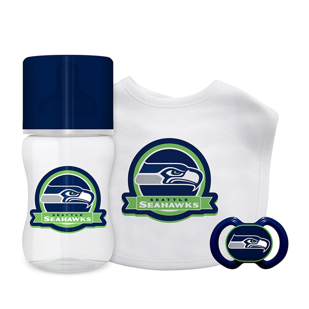 Seattle Seahawks - 3-Piece Baby Gift Set (ONLINE ORDER ONLY)