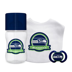 Seattle Seahawks - 3-Piece Baby Gift Set (ONLINE ORDER ONLY)