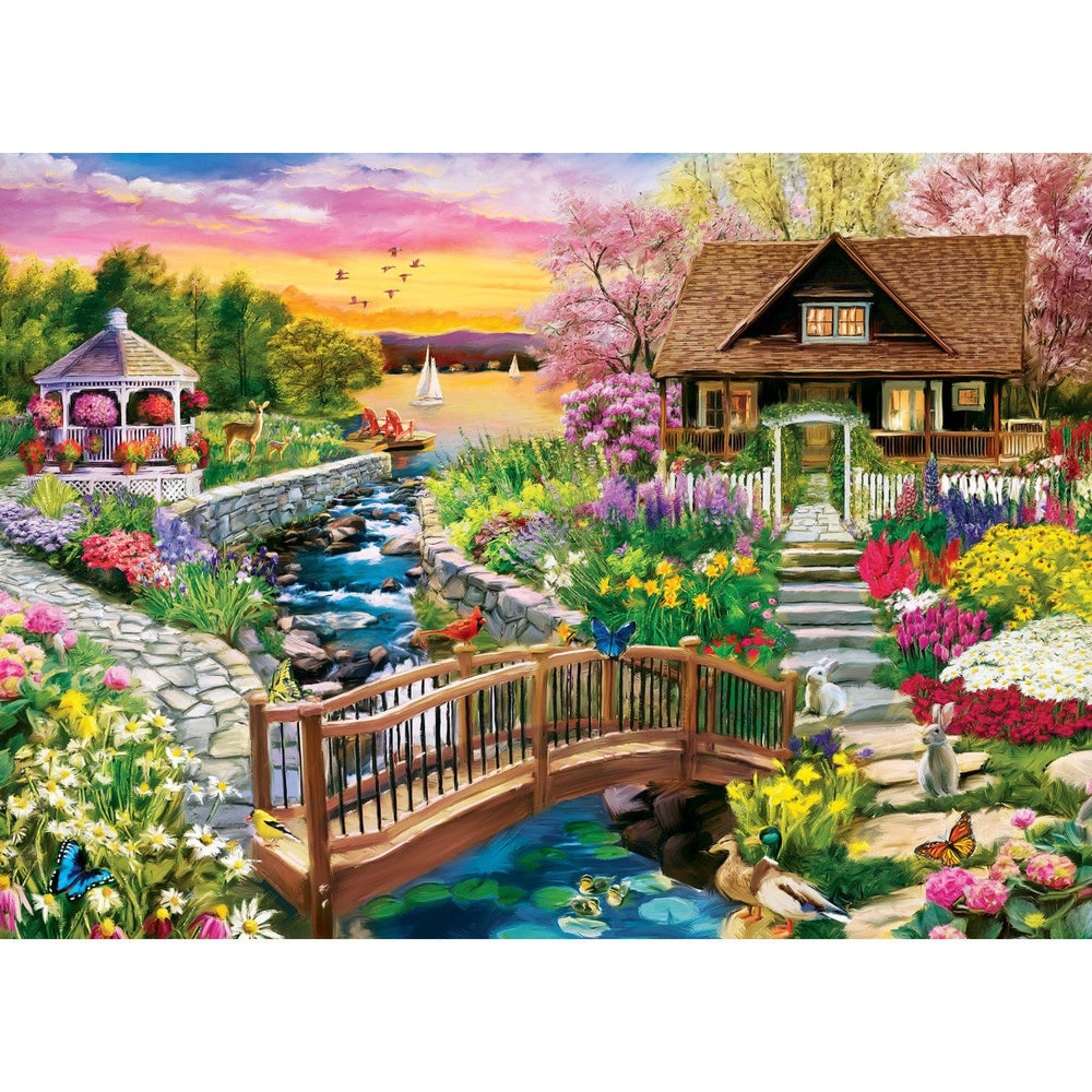 Masterpiece Gallery - Spring on the Shore 1000 Piece Jigsaw Puzzle (ONLINE ORDER ONLY)