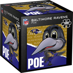 Baltimore Ravens - NFL Mascot 100 Piece Jigsaw Puzzle (ONLINE ORDER ONLY)