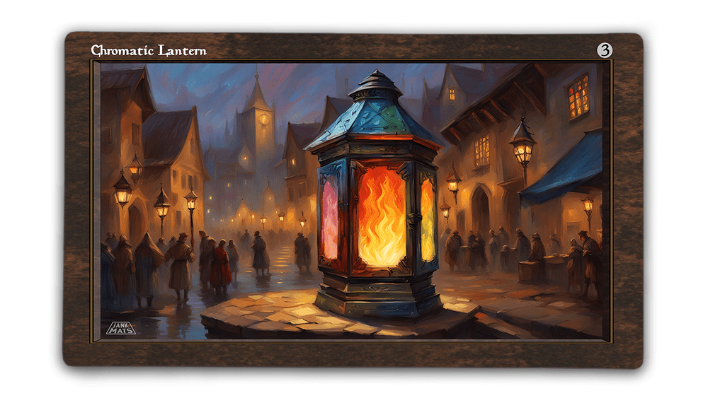 Nights Lantern Bordered Playmat (ONLINE ORDER ONLY)