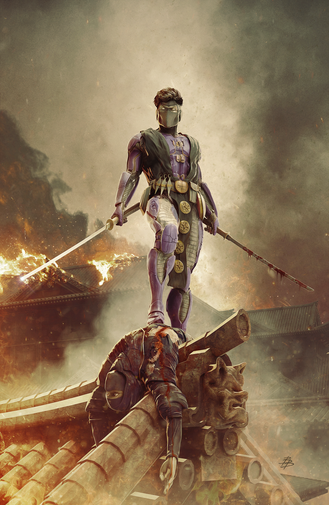 Ninjak #2 Bjorn Barends Virgin Variant (08/25/2021) Valiant (ONLINE ORDER ONLY)