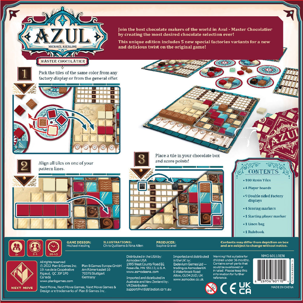 Azul Master Chocolatier (ONLINE ORDER ONLY)