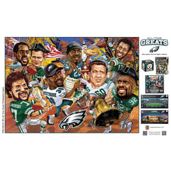 Philadelphia Eagles - All Time Greats 500 Piece Jigsaw Puzzle (ONLINE ORDER ONLY)