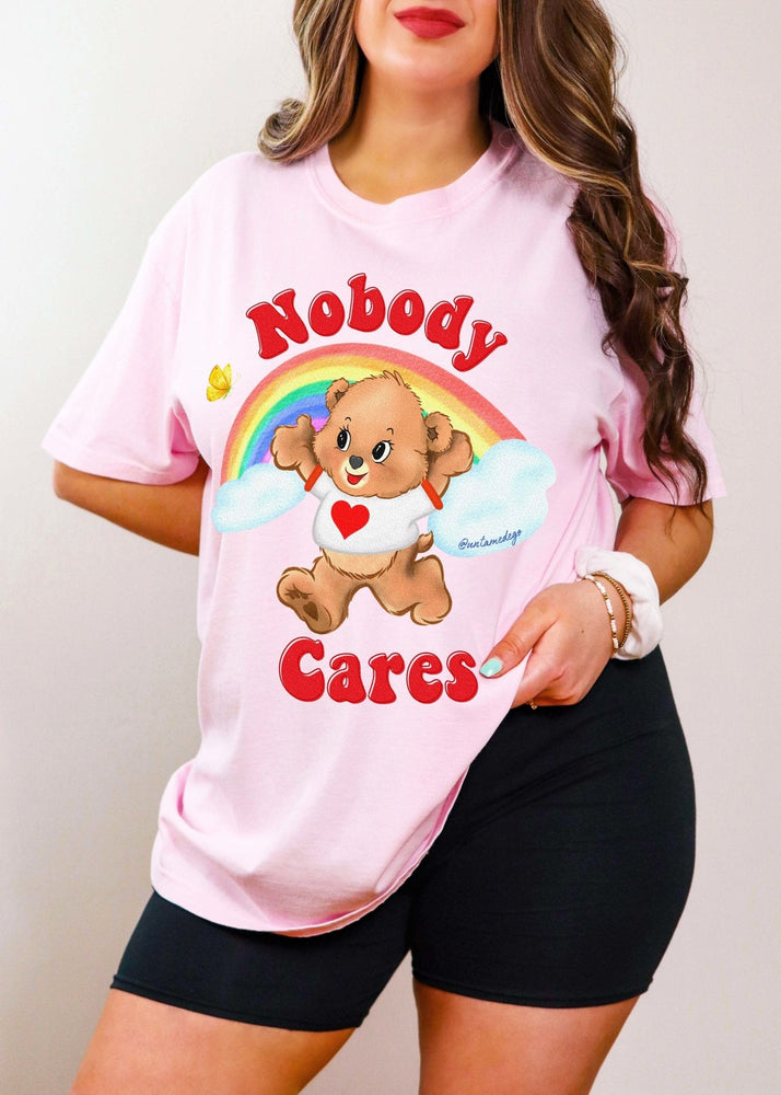 Nobody Cares Lolly The Bear Tee (ONLINE ORDER ONLY)