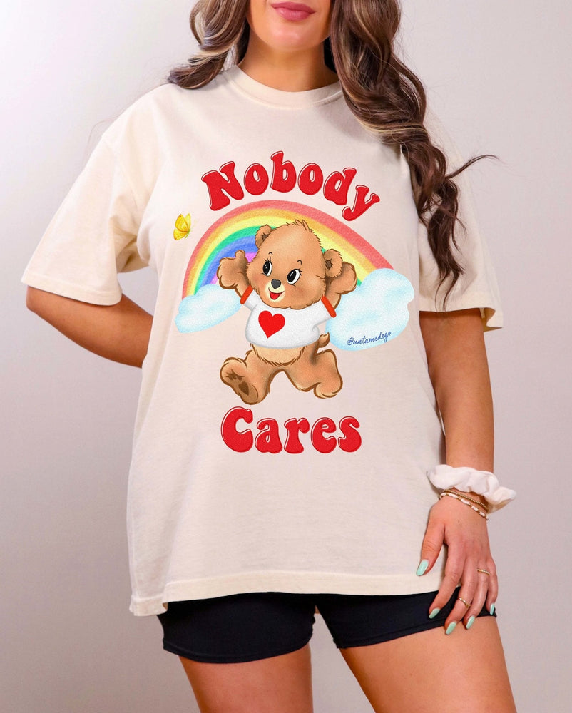 Nobody Cares Lolly The Bear Tee (ONLINE ORDER ONLY)