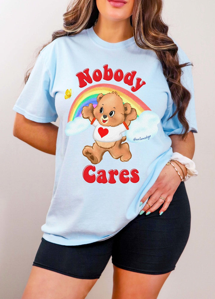 Nobody Cares Lolly The Bear Tee (ONLINE ORDER ONLY)