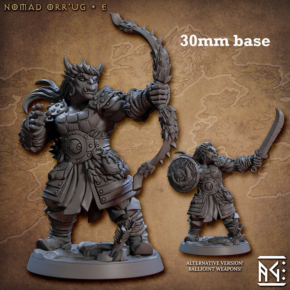Nomad Orr'ug: Sculpt E (Female Orc Ranger) (ONLINE ORDER ONLY)