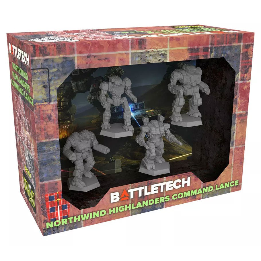 Northwind Highlanders Command Lance (ONLINE ORDER ONLY)