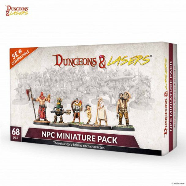 Dungeons & Lasers: NPC Miniature Pack (ONLINE ORDER ONLY)