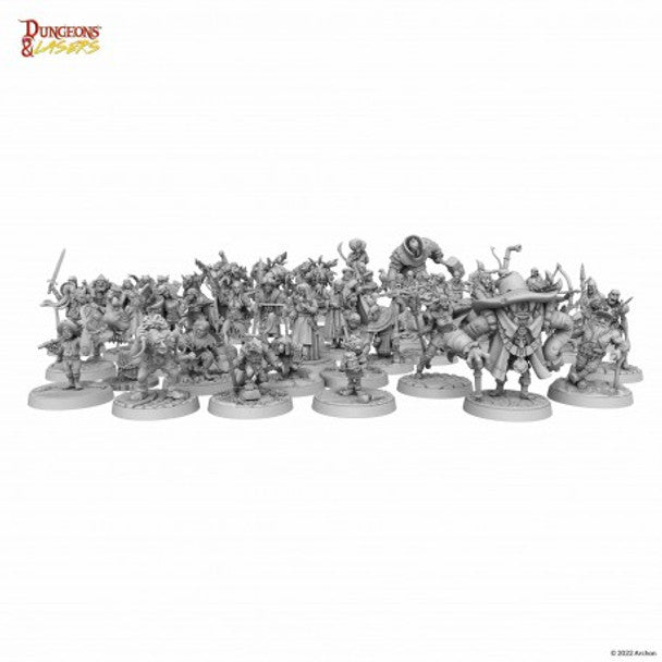 Dungeons & Lasers: NPC Miniature Pack (ONLINE ORDER ONLY)