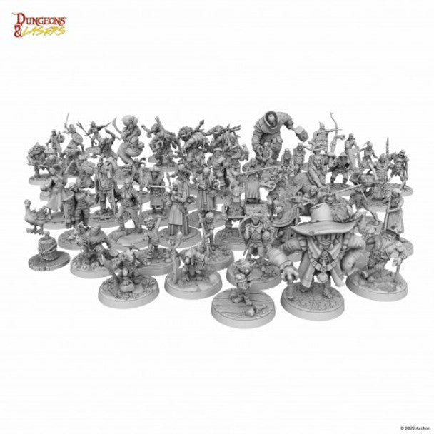 Dungeons & Lasers: NPC Miniature Pack (ONLINE ORDER ONLY)