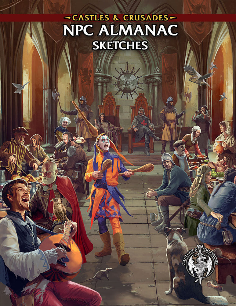 NPC Almanac Sketches (Castles & Crusades) (Online Only)