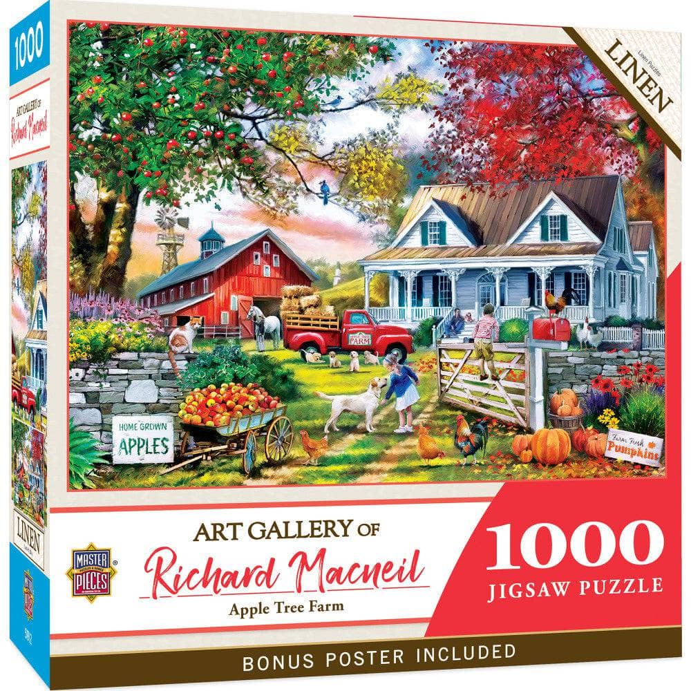 Art Gallery - Apple Tree Farm 1000 Piece Jigsaw Puzzle (ONLINE ORDER ONLY)