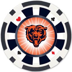 Chicago Bears 100 Piece Poker Chips (ONLINE ORDER ONLY)