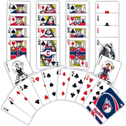 Cleveland Guardians Playing Cards - 54 Card Deck (ONLINE ORDER ONLY)