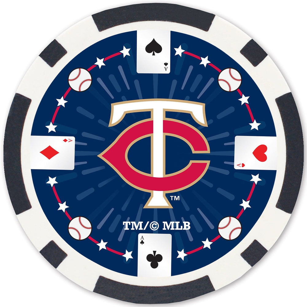 Minnesota Twins 100 Piece Poker Chips (ONLINE ORDER ONLY)
