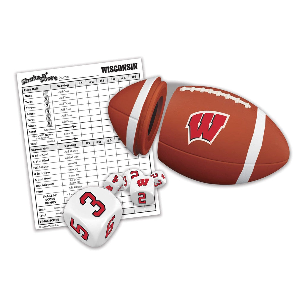 Wisconsin Badgers Shake n' Score (ONLINE ORDER ONLY)