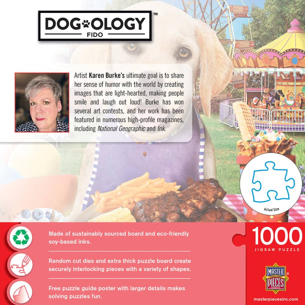 Dogology - Fido 1000 Piece Jigsaw Puzzle
