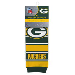 Green Bay Packers Baby Leg Warmers (ONLINE ORDER ONLY)