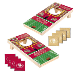 San Francisco 49ers - NFL Tabletop Cornhole (ONLINE ORDER ONLY)