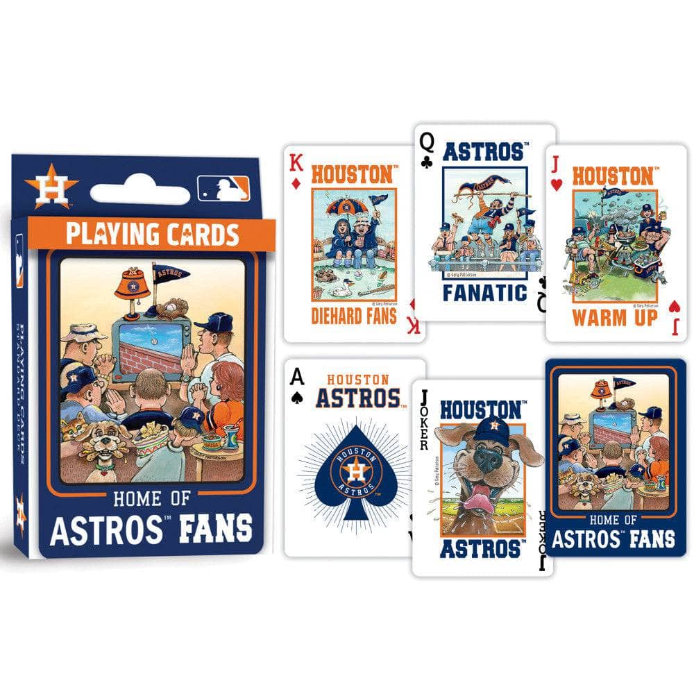 Houston Astros Fan Deck Playing Cards - 54 Card Deck (ONLINE ORDER ONLY)