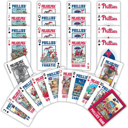 Philadelphia Phillies Fan Deck Playing Cards - 54 Card Deck (ONLINE ORDER ONLY)