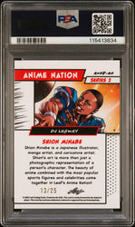 Graded 2025 Leaf Web Exclusives DJ Lagway #40 Anime Nation Series 2 Red /25 Football Card PSA 8 Near Mint (ONLINE ORDER ONLY)
