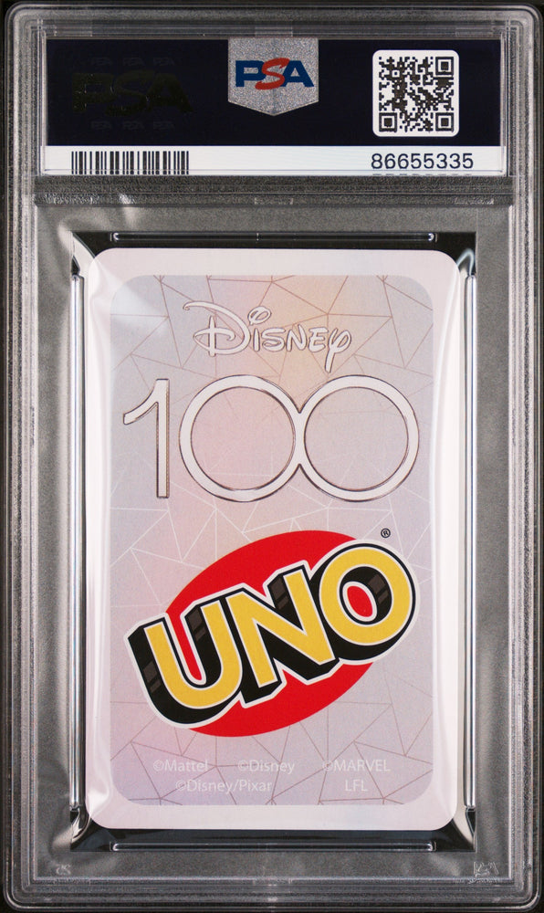 2023 UNO DISNEY 100 GENIE BLUE SKIP PSA 10 (Online Order Only)