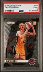 Graded 2024 Panini Prizm WNBA Cameron Brink #127 Rookie RC Basketball Card PSA 9 Mint (ONLINE ORDER ONLY)