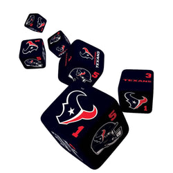 Houston Texans Dice Set - 19mm (ONLINE ORDER ONLY)