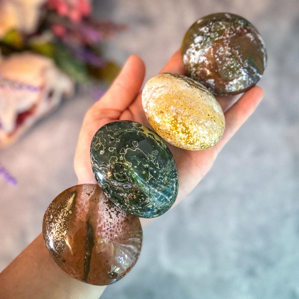 Ocean Jasper Palmstones (ONLINE ORDER ONLY)