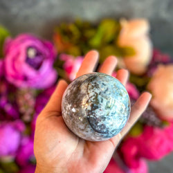 Ocean Jasper Spheres, Ethically Sourced Crystals (ONLINE ORDER ONLY)