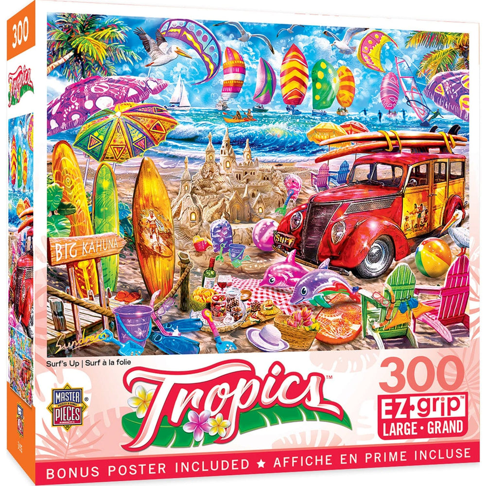 Tropics - Surf's Up 300 Piece EZ Grip Jigsaw Puzzle (ONLINE ORDER ONLY)