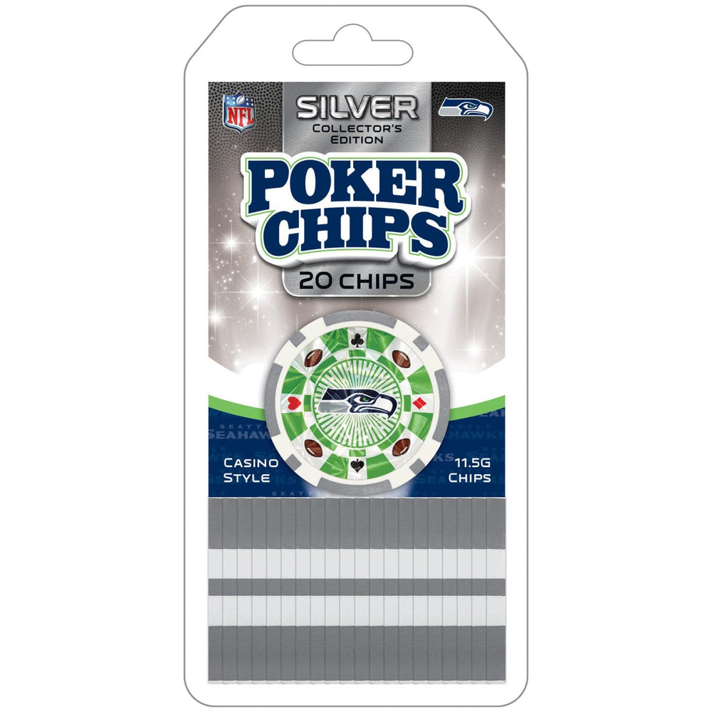 Seattle Seahawks 20 Piece Poker Chips (ONLINE ORDER ONLY)