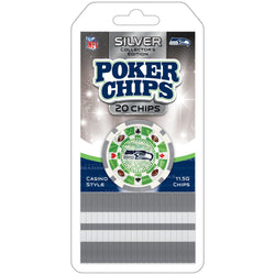 Seattle Seahawks 20 Piece Poker Chips (ONLINE ORDER ONLY)